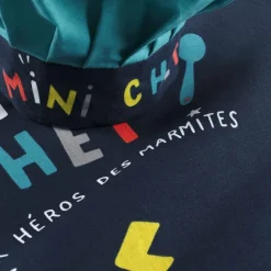 maxibazar Tablier Et Toque 50X60 Cm 24 Cm Coton Imprime Mini Chef