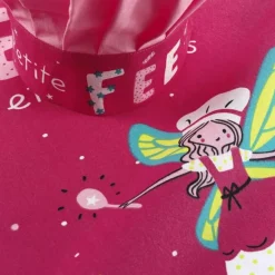 maxibazar Tablier Et Toque 50X60 Cm 24 Cm Coton Imprime Mini Fee