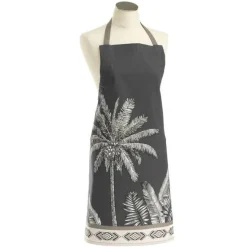 maxibazar Tablier 60X84Cm Coton Cocoty Taupe