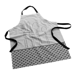 maxibazar Tablier 60X84Cm Recycle Gris Chine