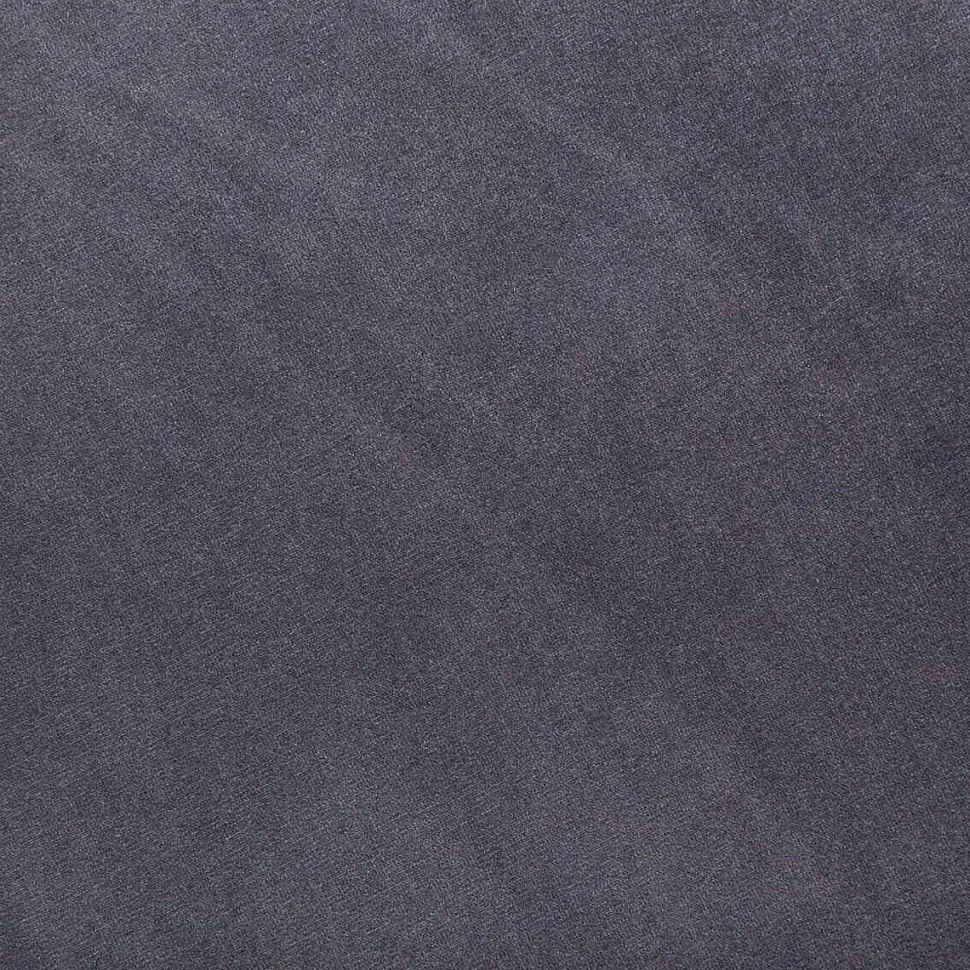 Tabouret Appoint Coffre Velours Tess Gris Fonce