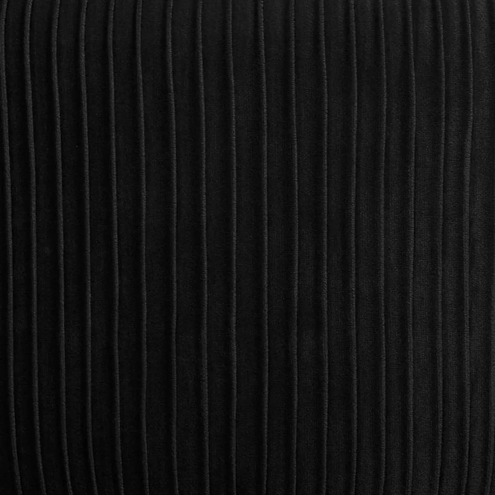 Tabouret Appoint Velours Solaro Noir