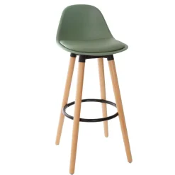Tabouret Bar Kaki Maxon H.92Cm