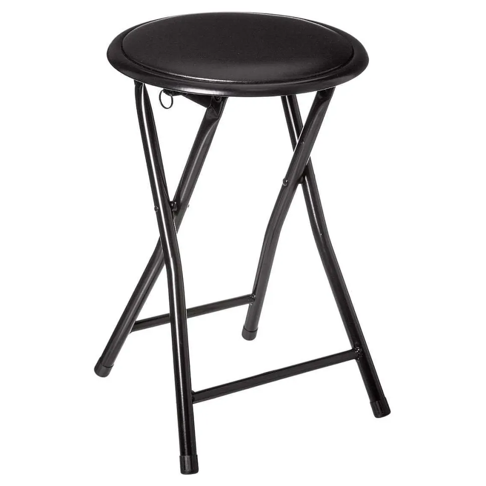 Tabouret Pliant Basic Noir