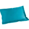 maxibazar Taie D Oreiller Volant Plat 50X70Cm Lina Outremer