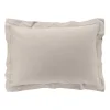maxibazar Taie D Oreiller Vp 50X70Cm Percale Uni Naturel P. Bourdon