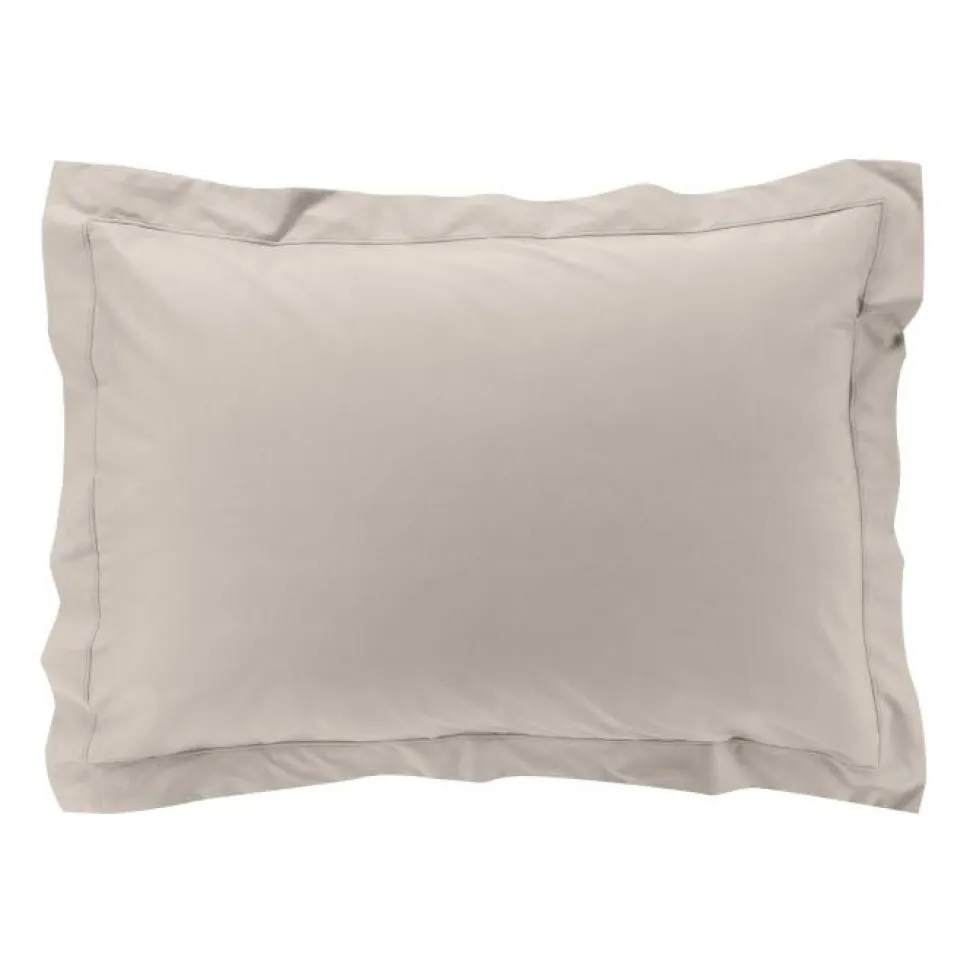 maxibazar Taie D Oreiller Vp 50X70Cm Percale Uni Naturel P. Bourdon