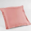 maxibazar Taie D Oreiller 63X63Cm Uni 57 Fils Lina Dragee