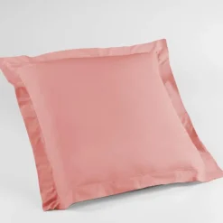 maxibazar Taie D Oreiller 63X63Cm Uni 57 Fils Lina Dragee