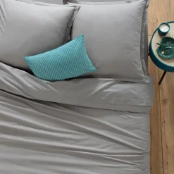 Atmosphera Taie Oreiller Gris 50X70Cm