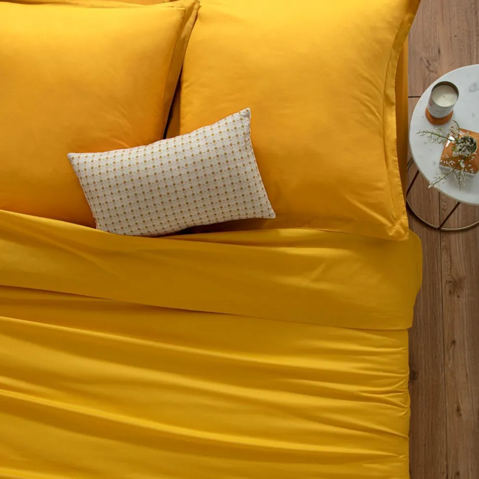 Atmosphera Taie Oreiller Ocre 50X70Cm