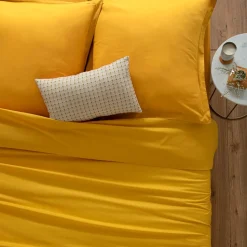 Atmosphera Taie Oreiller Ocre 63X63Cm