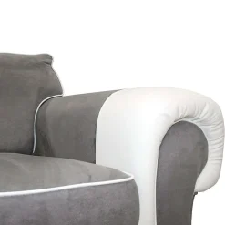 Tango Ar Nubuk Gris 27 Pvc Blanc