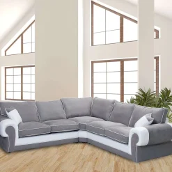 Tango Ar Nubuk Gris 27 Pvc Blanc