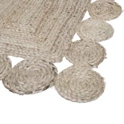 Atmosphera Tapis Ajoure En Jute 60X90Cm