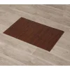 Tapis Bambou Anti Derapant 50X80Cm Marron Mat