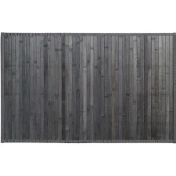 Five Tapis Bambou Latte Gris Fonce 50X80Cm
