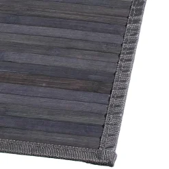 Five Tapis Bambou Latte Gris Fonce 50X80Cm