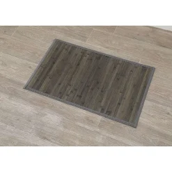 Tapis Bambou 50X80Cm Gris