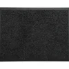 maxibazar Tapis Baptiste 60X80Cm Polyamide Pvc Noir