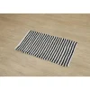 Tapis Boules Tricolore 50X90Cm Blanc Gris Et Noir