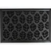 maxibazar Tapis Central Park 40X60Cm Polypro Caoutchouc Noir
