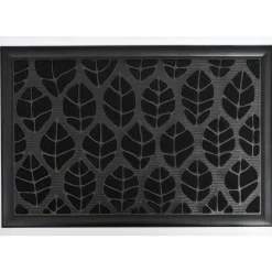 maxibazar Tapis Central Park 40X60Cm Polypro Caoutchouc Noir