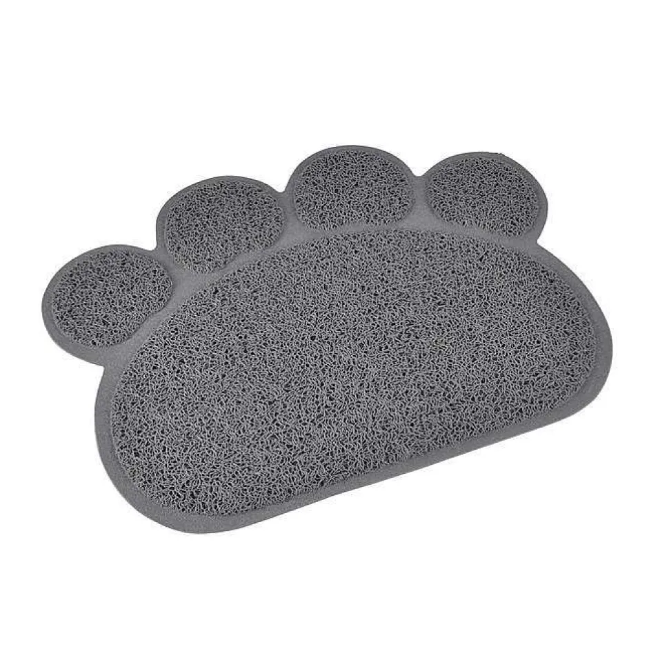 Tapis Chat Gris 30X40Cm