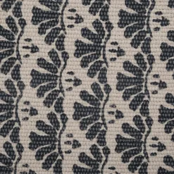 Atmosphera Tapis Coton Imprime Gris Fonce 60X90Cm