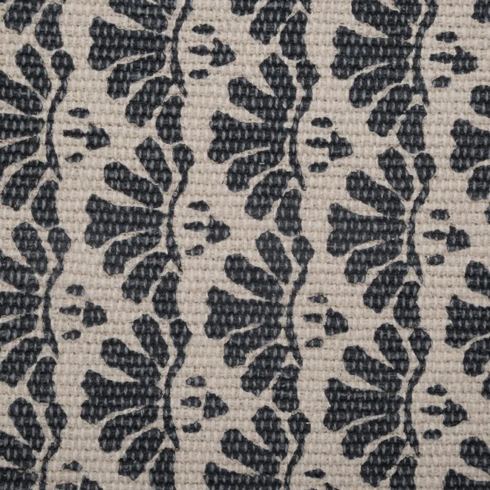 Atmosphera Tapis Coton Imprime Gris Fonce 60X90Cm