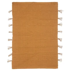 maxibazar Tapis Coton Pompon Jute 60X90Cm En Box