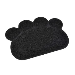 Tapis De Litiere Pattou Pour Chat Noir 30X40Cm