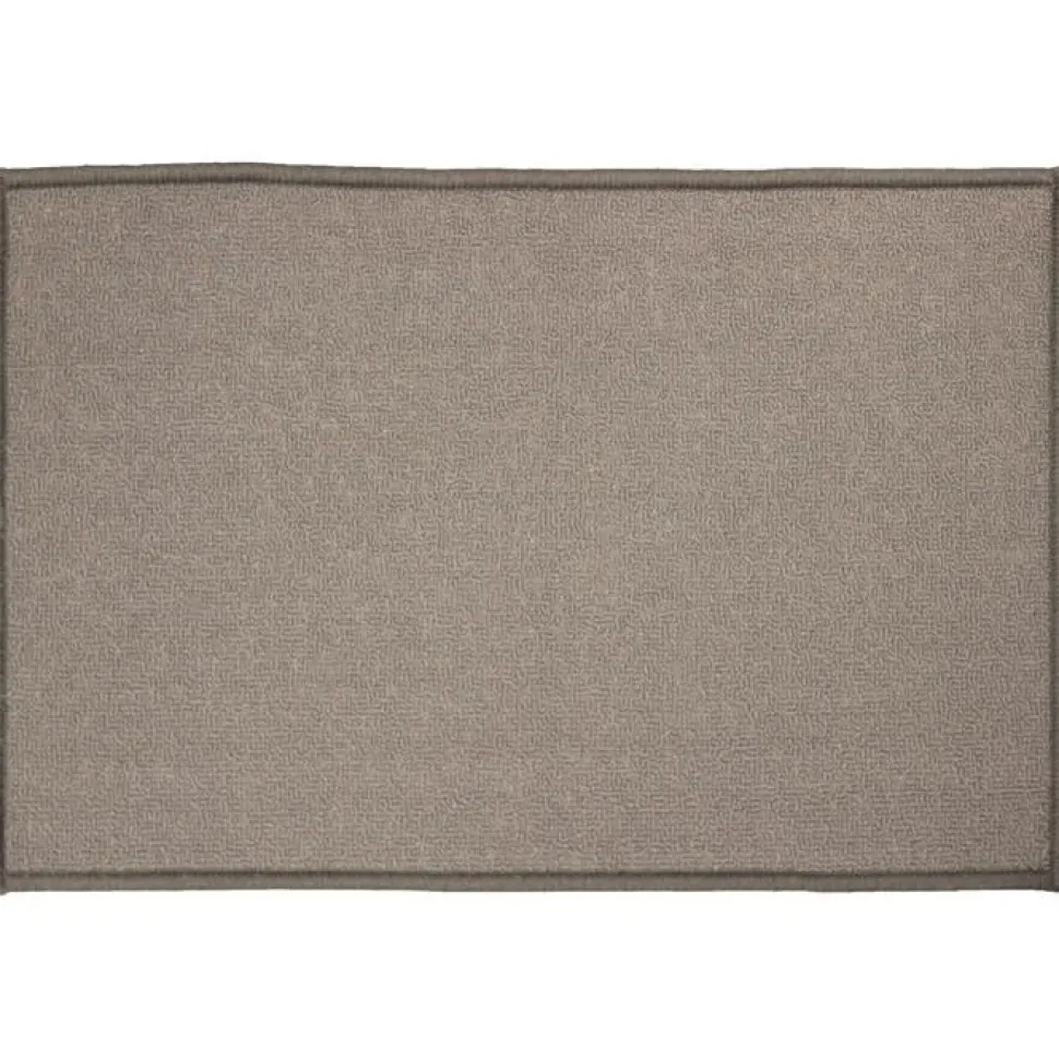 maxibazar Tapis Deco Rectangle 40X60 Cm Uni Primobis Gris