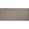 maxibazar Tapis Deco Rectangle 50X120 Cm Uni Primobis Gris