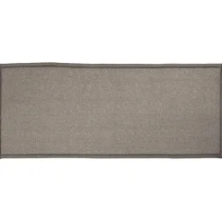 maxibazar Tapis Deco Rectangle 50X120 Cm Uni Primobis Gris