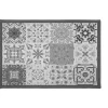 maxibazar Tapis Deco Rectangle 40X60 Cm Imprime Persane Gris