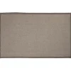 maxibazar Tapis Deco Rectangle 50X80 Cm Uni Primobis Gris