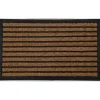 maxibazar Tapis Eloi 45X75Cm Coco Tresse Caoutchouc Traits