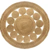 Atmosphera Tapis Jute Ajoure D.120Cm