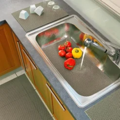 maxibazar Tapis Multiusage 43X32 Cm Softy Uni Tubulo Taupe