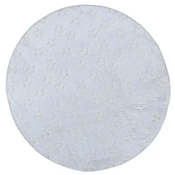 maxibazar Tapis Phosphorescent Etoile Gris 70Cm