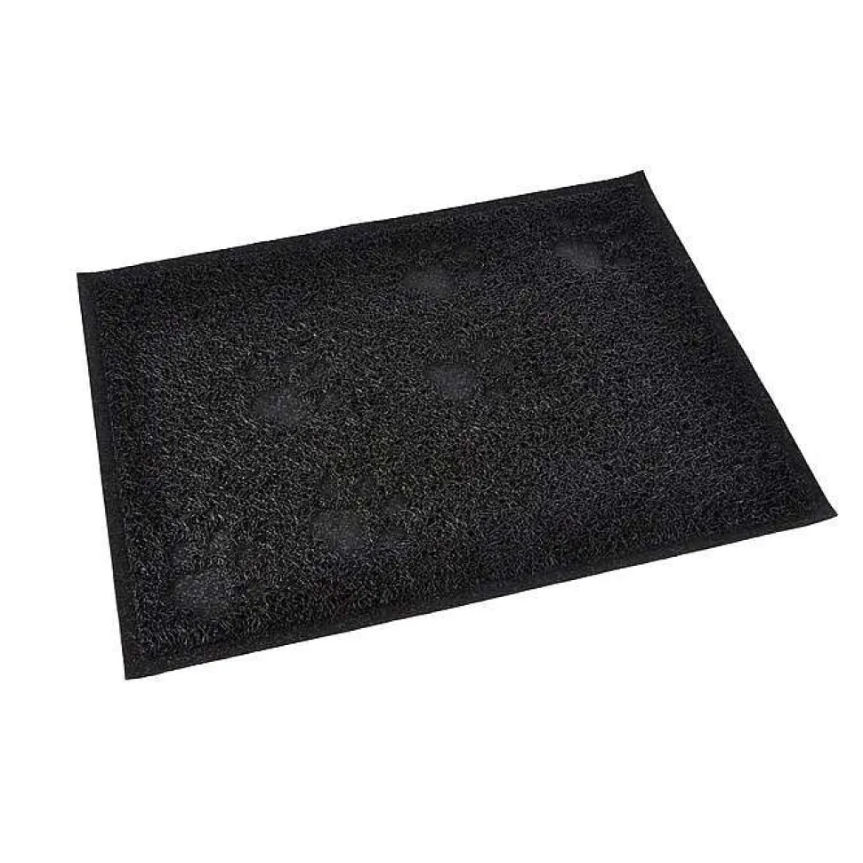 Tapis Rectangle Chat Noir 30X40Cm