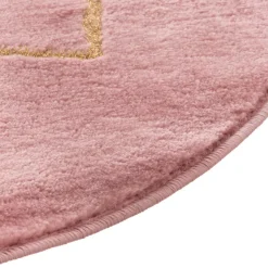 Atmosphera Tapis Rond Couronne Lurex D.80Cm