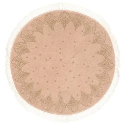 Atmosphera Tapis Rosace Jute Et Lurex