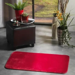 maxibazar Tapis 50X80Cm Flanou Carmin