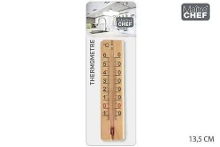 Thermometre Bois 13.5Cm