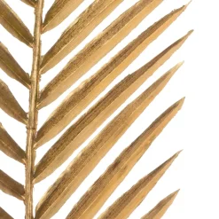 maxibazar Tige Palmier Fougere Or H.95Cm