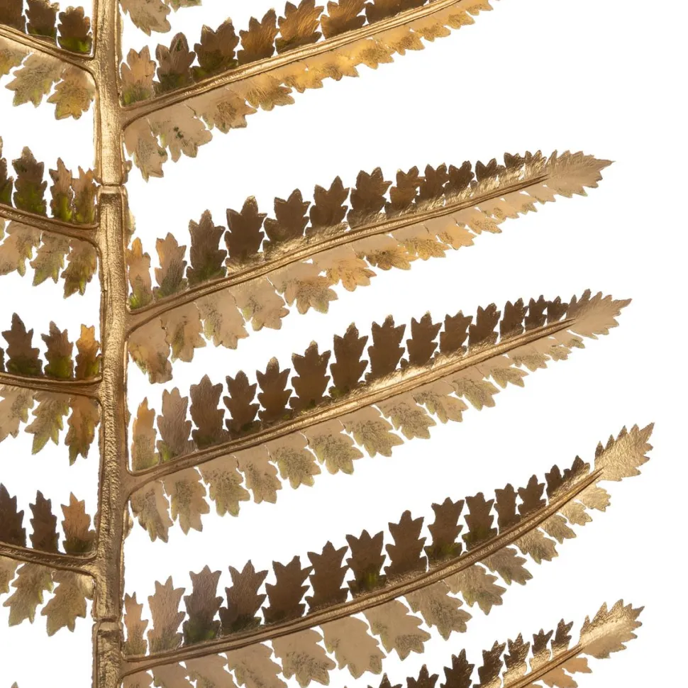 maxibazar Tige Palmier Fougere Or H.95Cm