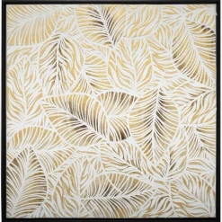 Atmosphera Toile Feuille D.78X78Cm