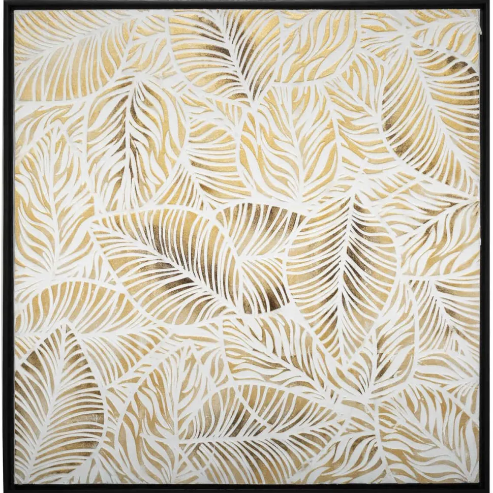 Atmosphera Toile Feuille D.78X78Cm